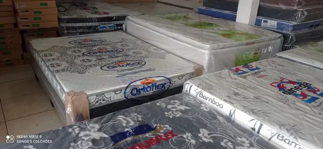 CAMA UNIBOX CASAL ESPUMA TRIPLA ALTO PADRÃO  - Foto 2