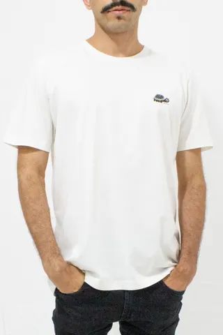 Camiseta Off-White de Algodão Orgânico - Eva - Foto 3