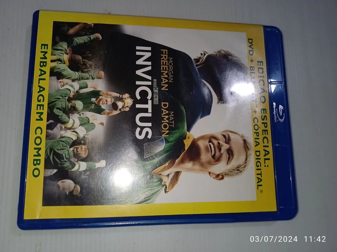 Blu-ray+ DVD "Invictus" edição especial - Foto 2