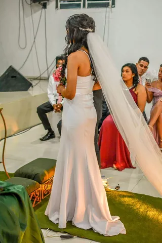 Vestido de noiva tamanho 36/ P