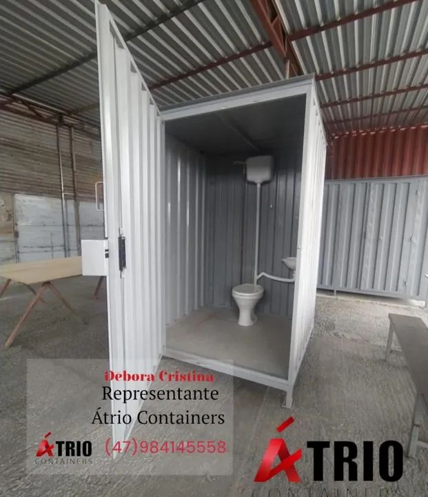 Container almoxarifado 3x1.5 pronta entrega - Foto 2