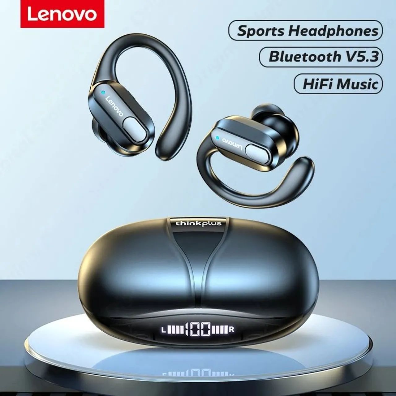 Fone Lenovo XT80 Esportivo, Corrida, Academia, Ciclismo, Crossfit