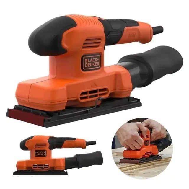 LIXADEIRA ORBITAL 1/3 DE  FOLHA 150W 220V BLACK & DECKER BEW220-B2