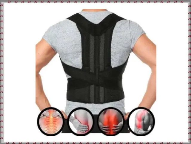 Colete corretor postural anatômico reforçados 