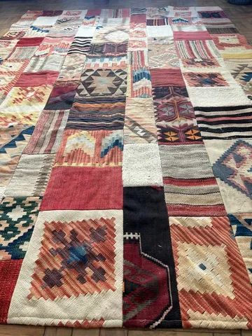Tapete patchwork persa Killim - 2.88 x 1.95 - Foto 3