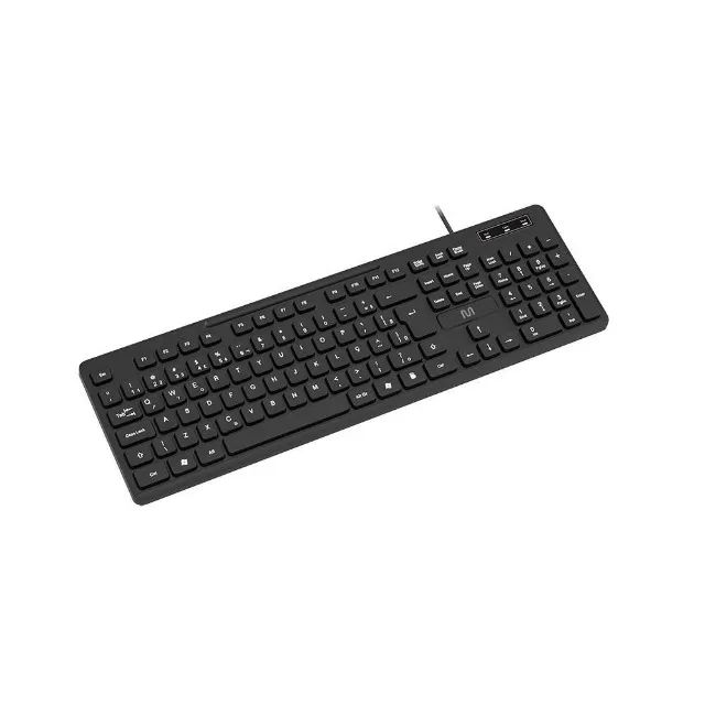 Teclado Com Fio Soft Silence Tc144 Preto - Multi - Foto 3