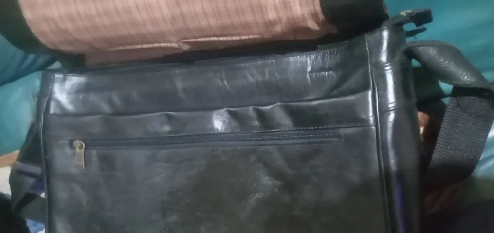 Bolsa  pasta de  couro masculina