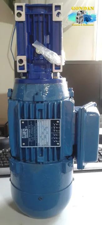 Motofreio Redutor WEG 0,75cv/hp 0,50kw 4 polos 1700rpm trifásico com Redutor NMRV40 MR2 - Foto 4