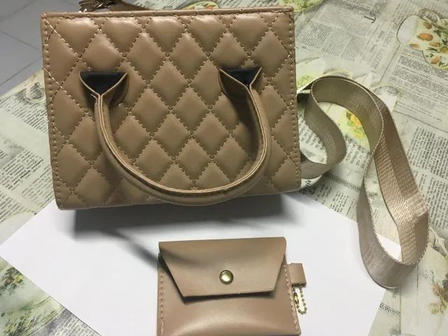 bolsa feminina Bege
