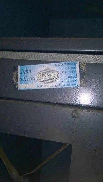 JANELAS E PORTA DE AÇO NOVAS. - Foto 4