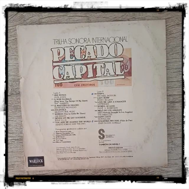 LP Vinil: Novela - Pecado Capital (Internacional) - Foto 3
