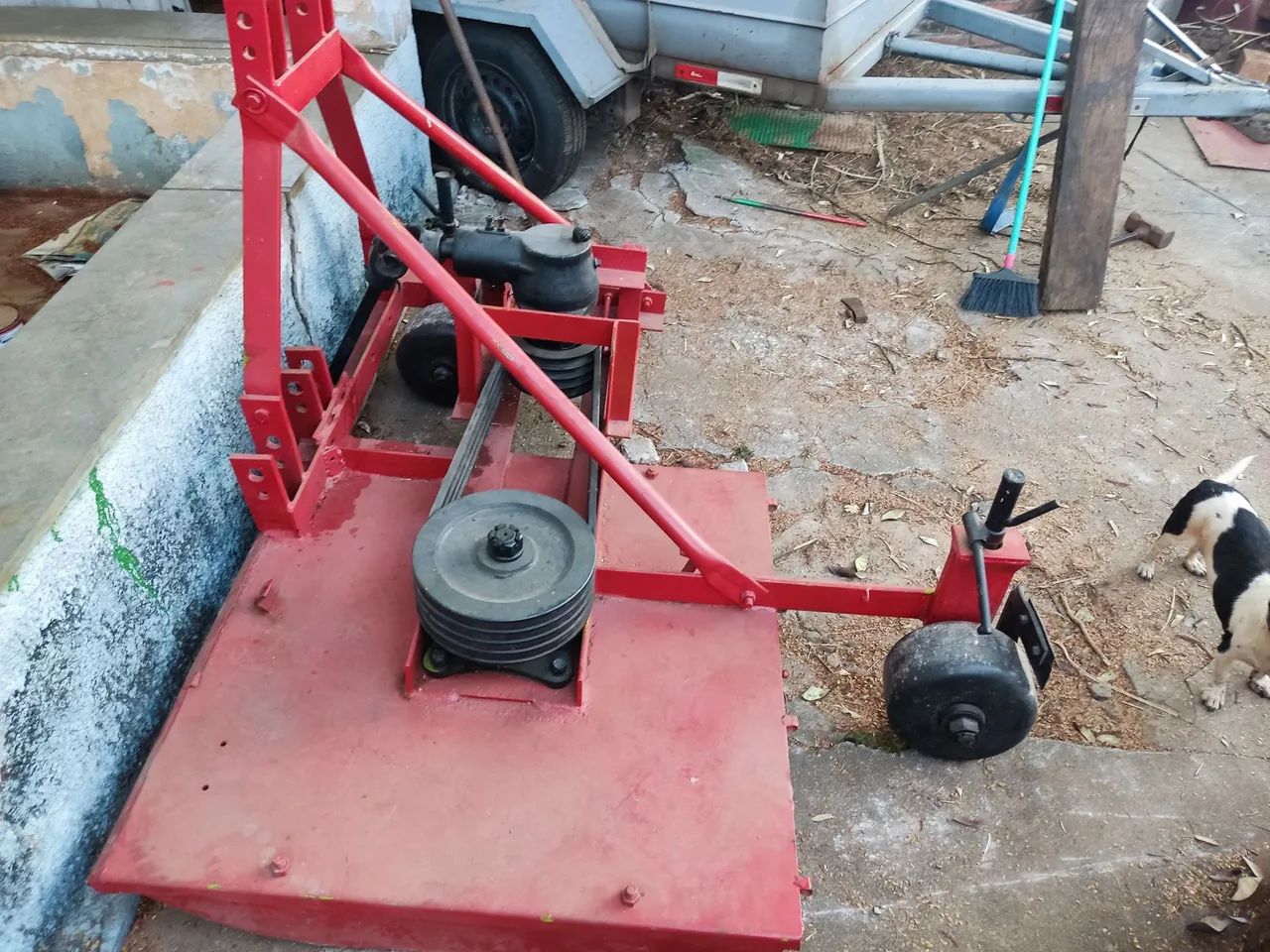 Roçadeira para trator Agrale 