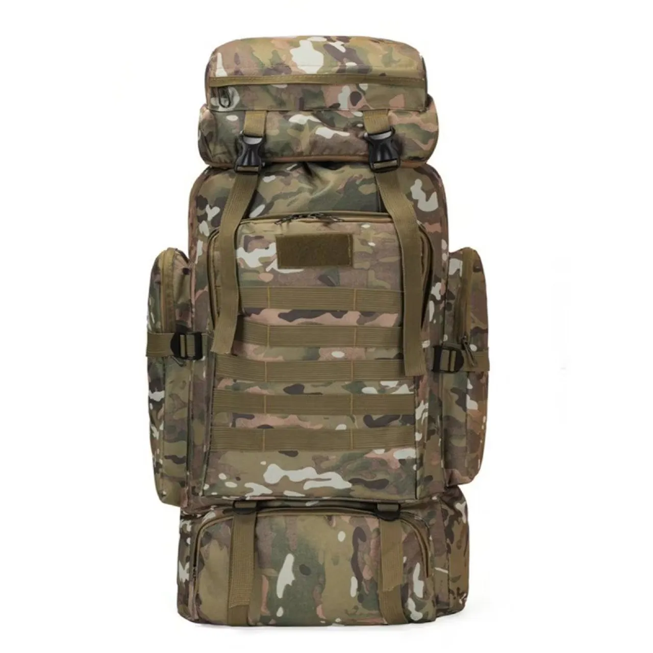 Mochila Cargueira Camping Impermeável 80l Tática Trilha