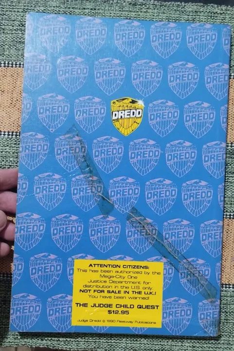 HQ Judge Dredd - The Judge Child Quest Trade Paperback original em inglês - Foto 6