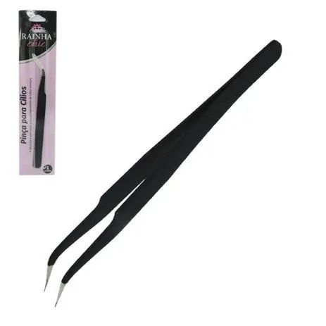 Pinça Para Cilios Curvada Rainha Chac 14cm Rcb0005
