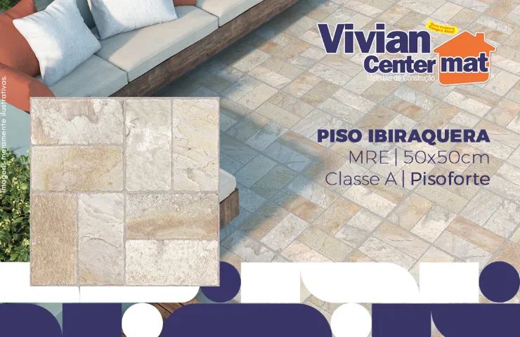 Piso Ibiraquera Mre 50 x 50cm Pisoforte