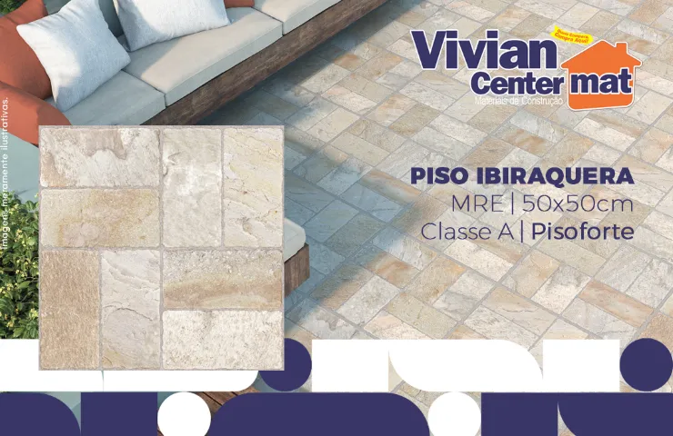 Piso Ibiraquera Mre 50 x 50cm Pisoforte