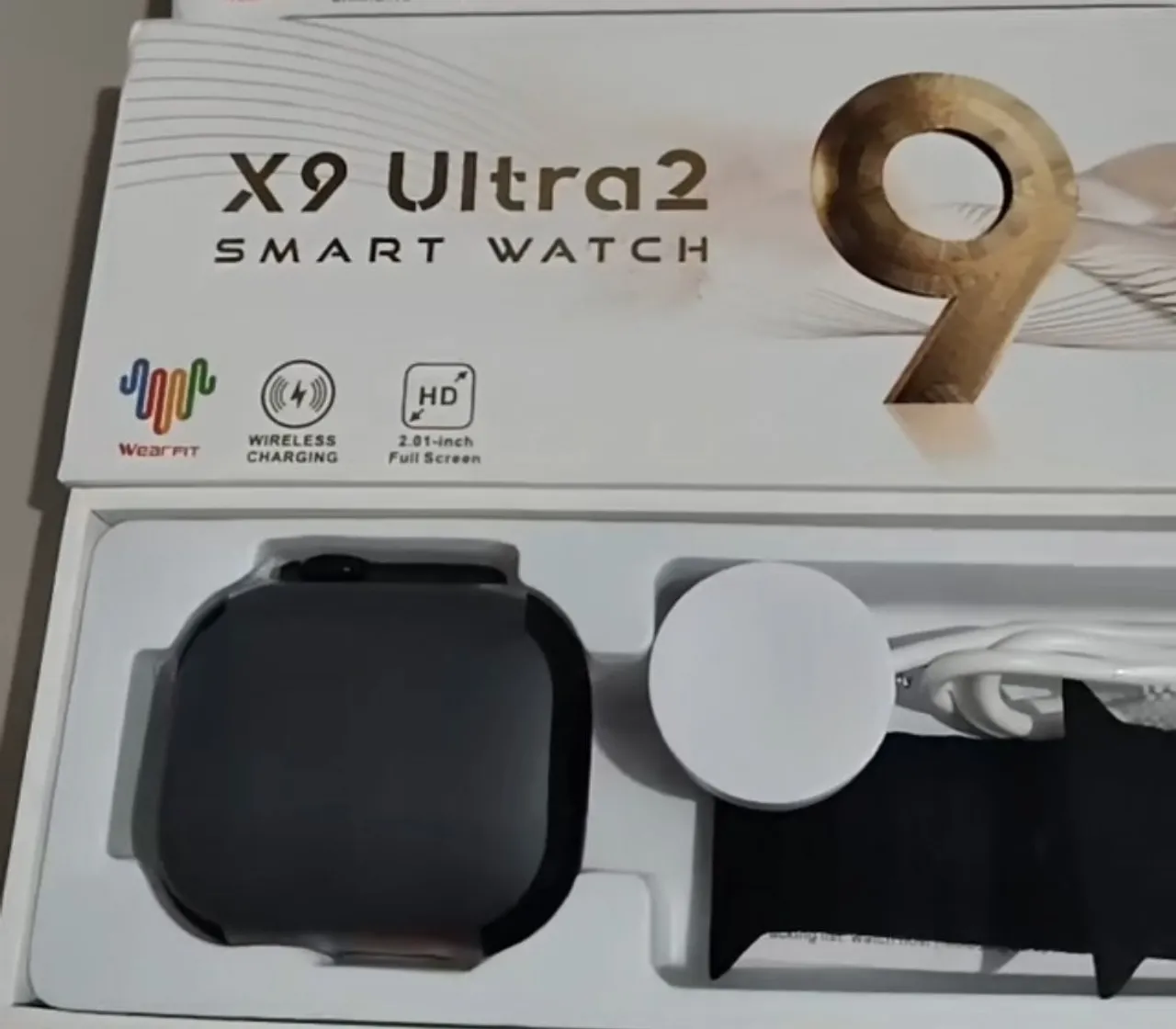 Smartwatch 9ultra faz e recebe ligação