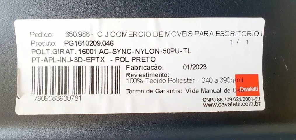 Assento Cadeira Linha NewNet - Marca Cavaletti  - Foto 6