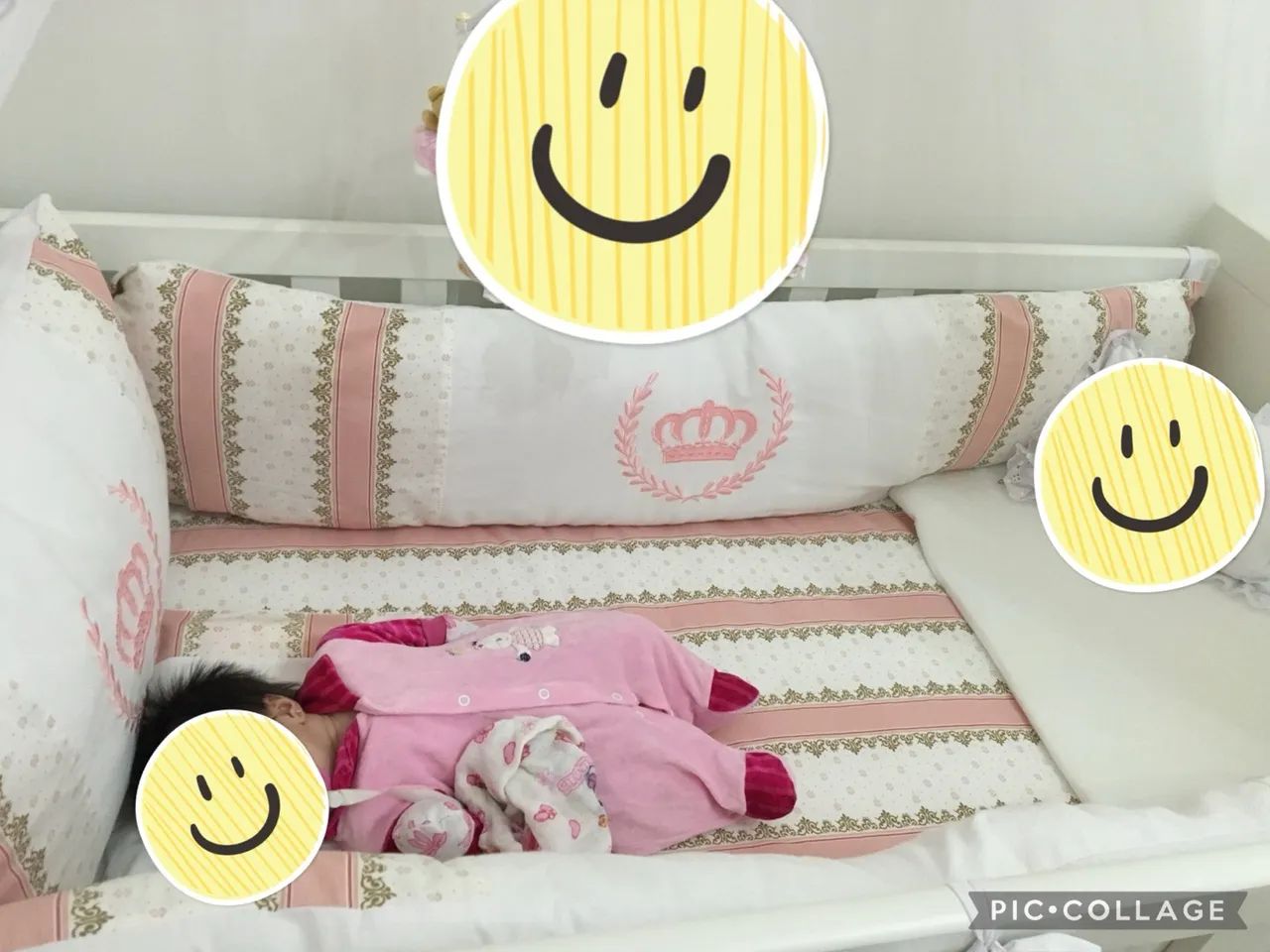 Kit berço para bebê menina - Foto 2