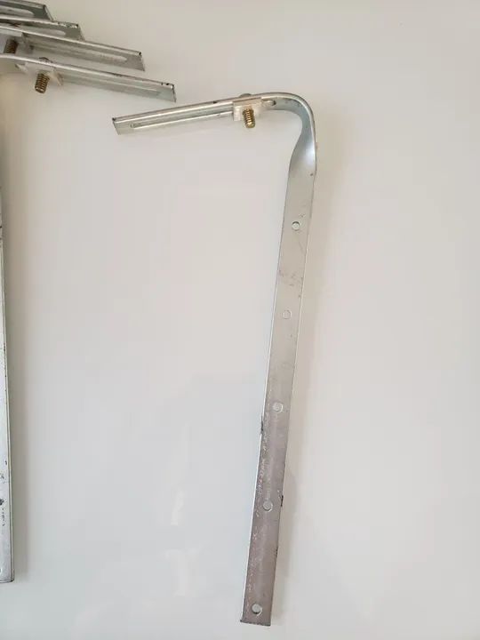 Suportes de calha para telhado - 8 unidades - Foto 2