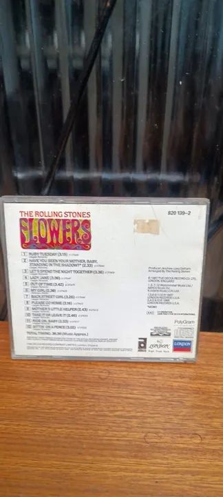 CD - Rolling Stones - Flowers - Foto 2