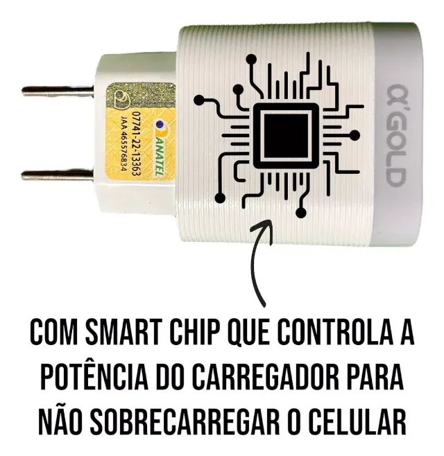 Carregador Inteligente Turbo 30w Cabo Usb-c Tipo C - Foto 2