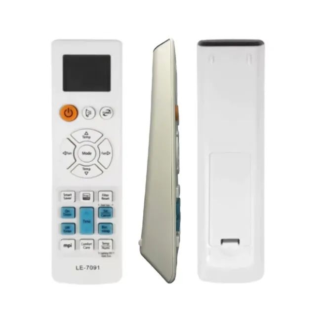 CONTROLE DE AR CONDICIONADO SAMSUNG COM VISOR LCD LELONG LE-7091 BRANCO - Foto 3