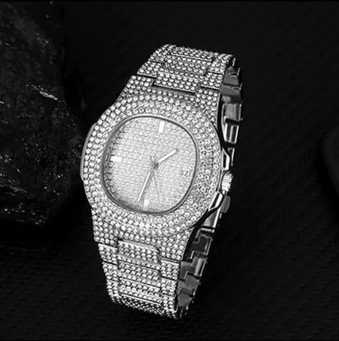 Relógio ice Patek Cravejado - Foto 2