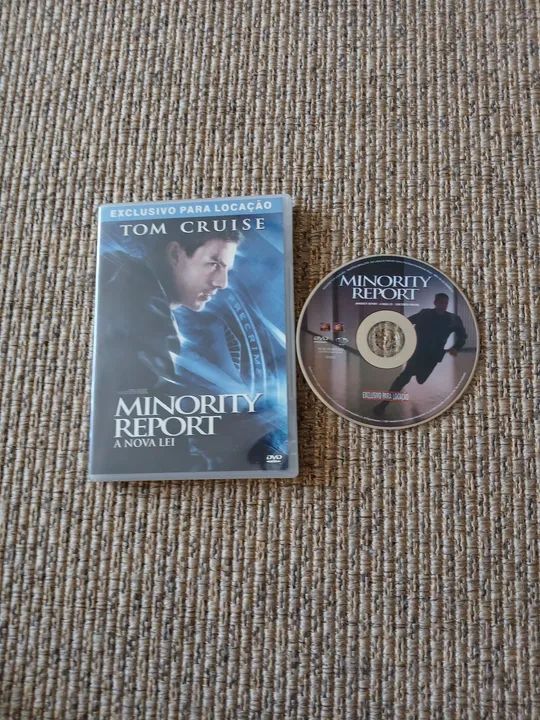 DVD Minority Report - Tom Cruise - Novíssimo 