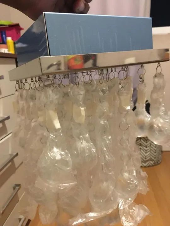 Lustre de Cristal Legítimo quadrado Hunter Trade - Foto 3