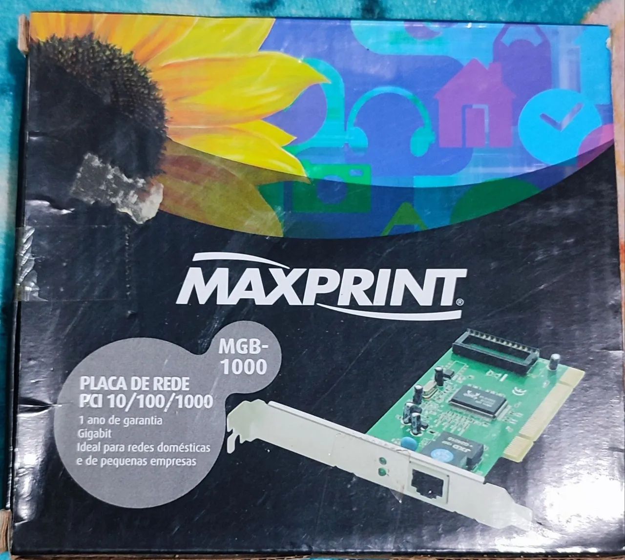 Placa de rede Gigabit 1000gb
