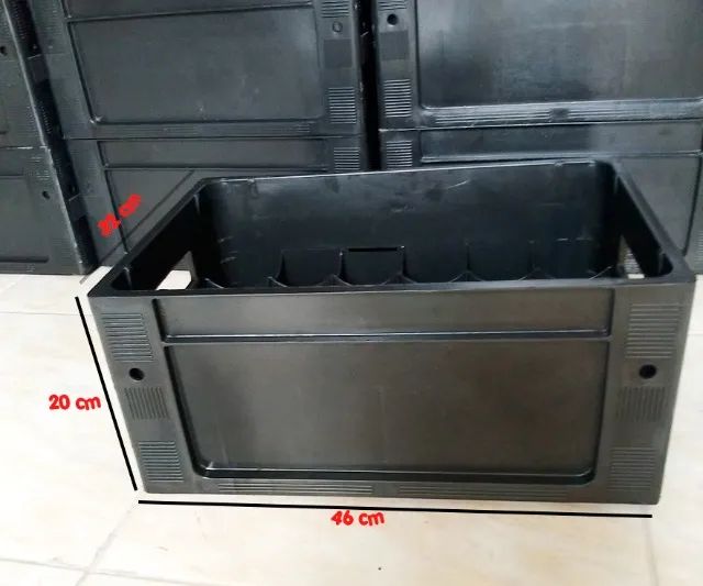 Caixa plástica para copos - Foto 3