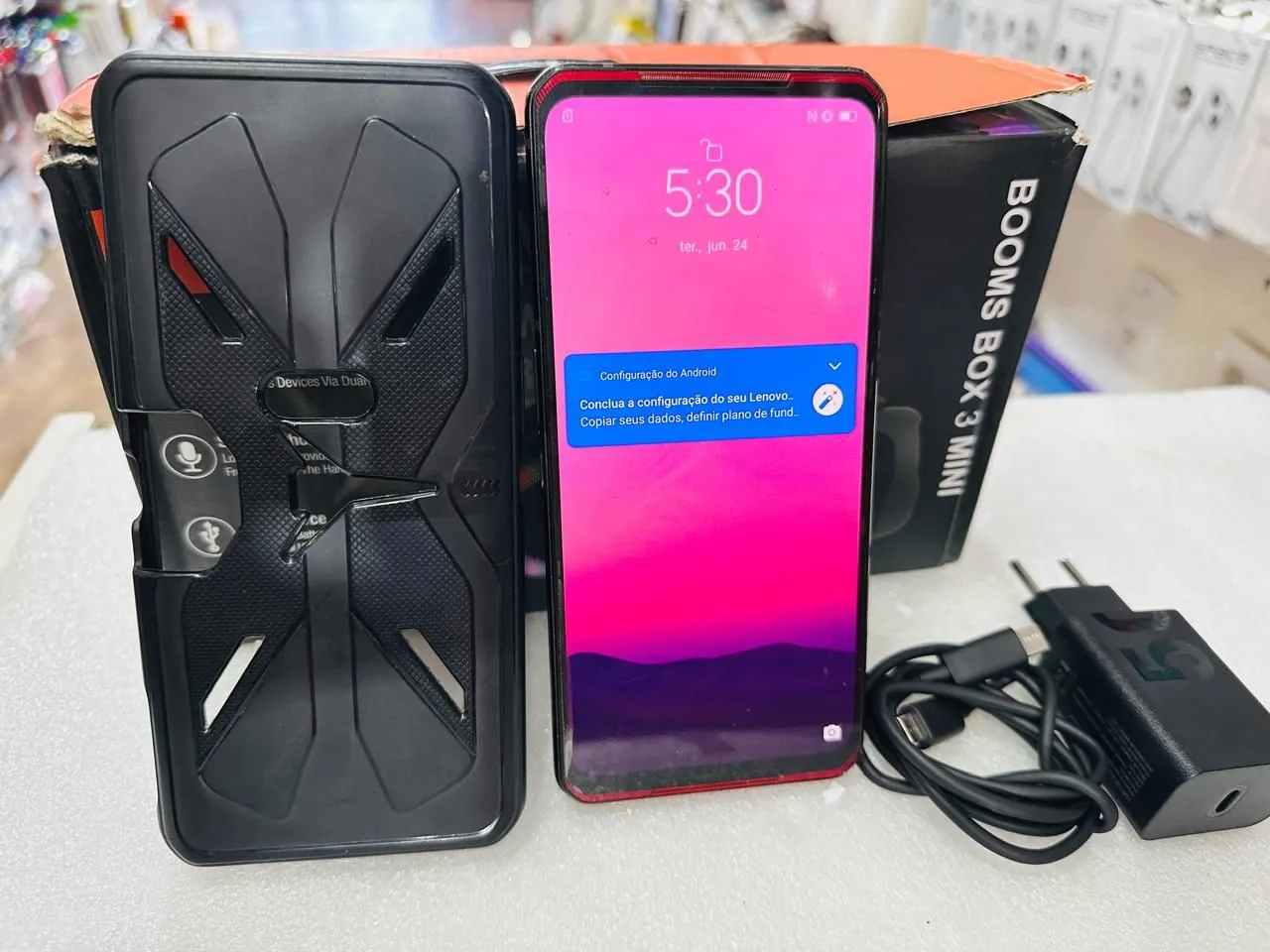 Celular gamer lenovo 12 de ram 256 gigas processador snapdragon 