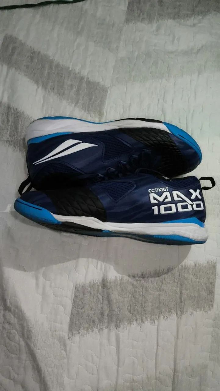 Tênis de Futsal MAX 1000 AZUL - Foto 5