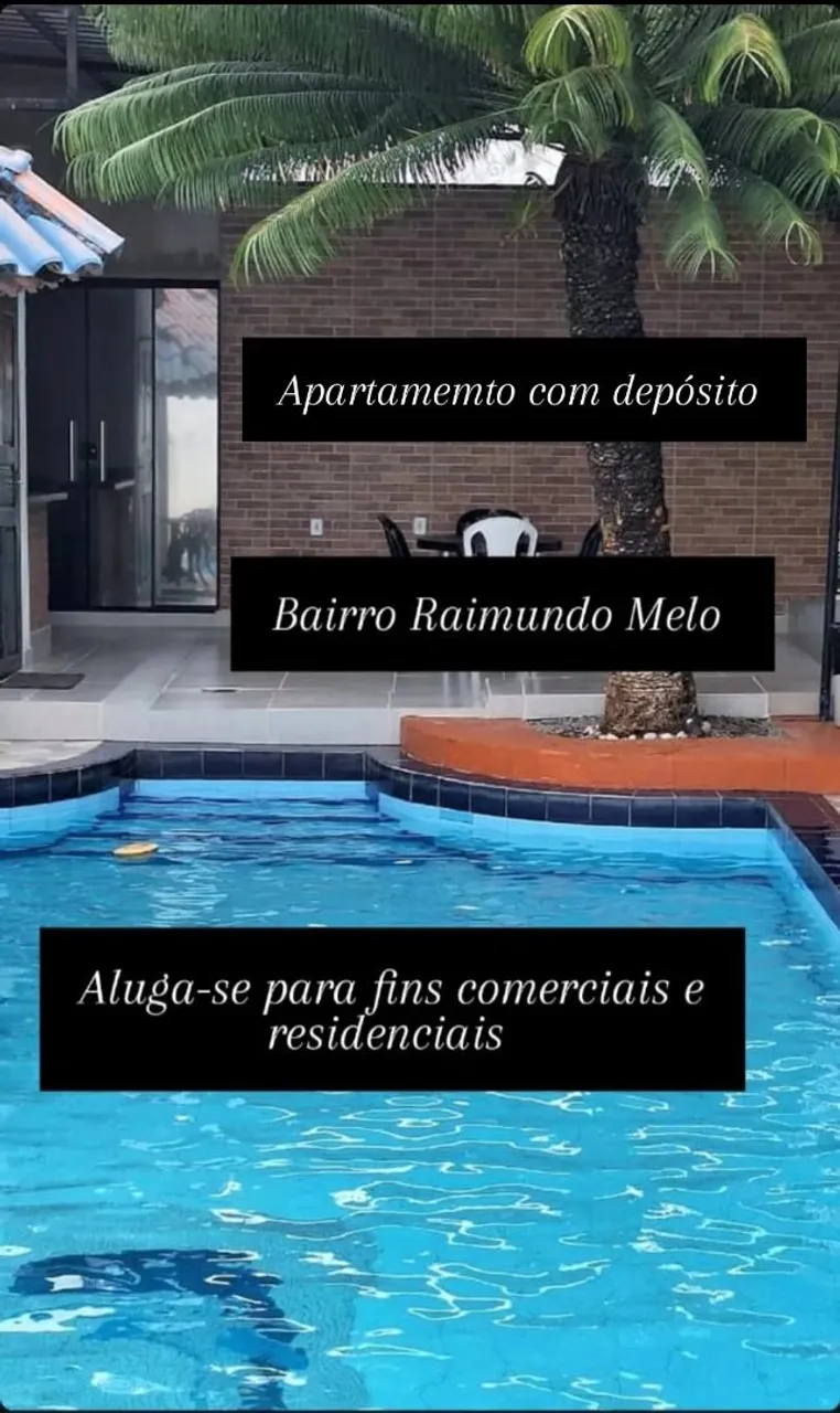 OPORTUNIDADE ! Alugo apartamemto com área de lazer e depósito *