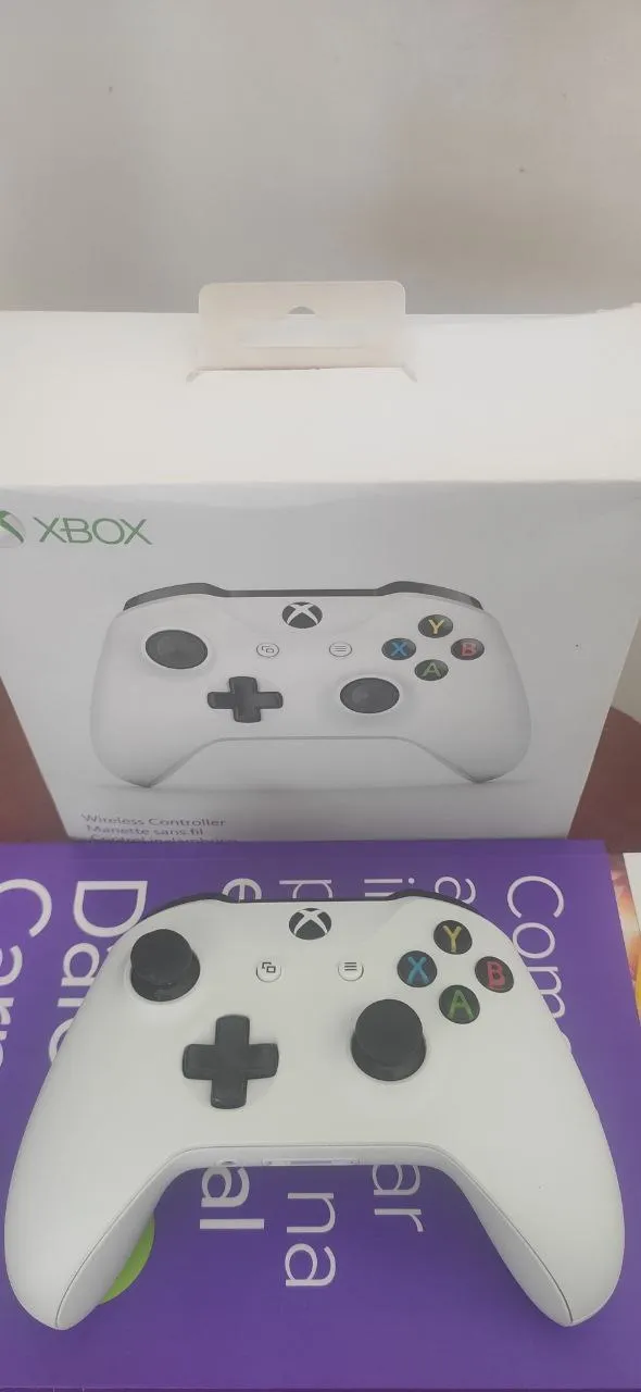 Controle Xbox One - Branco/Sem fio/Wireless 