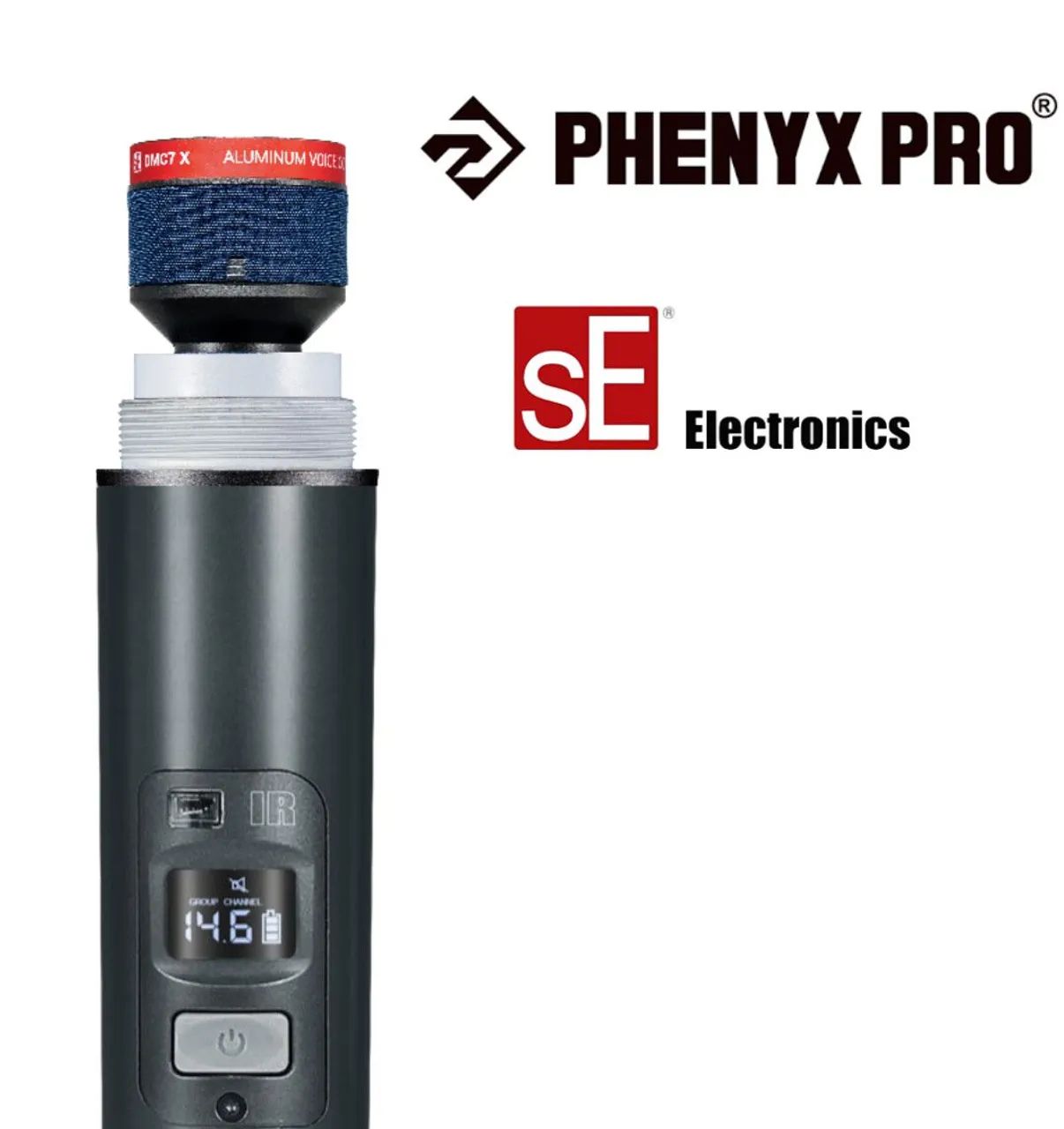 Transmissor Bastão de Mão Phenyx Pro PWH-7 + Cápsula SE V7X - Foto 2