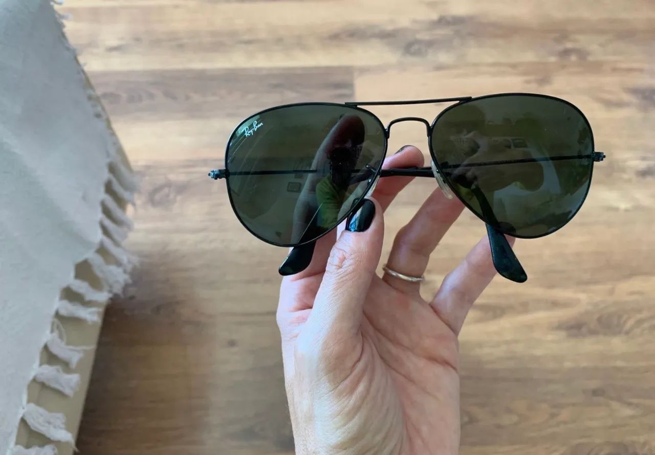 Óculos de sol Ray-Ban Aviador original 