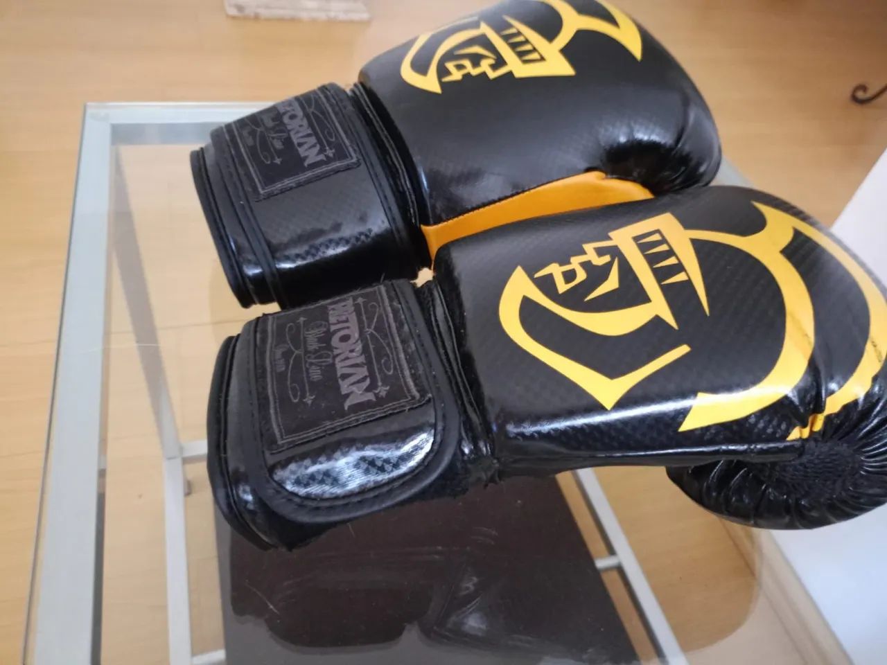 Luvas de Boxe Pretorian Black Line - Tamanho M - Foto 3