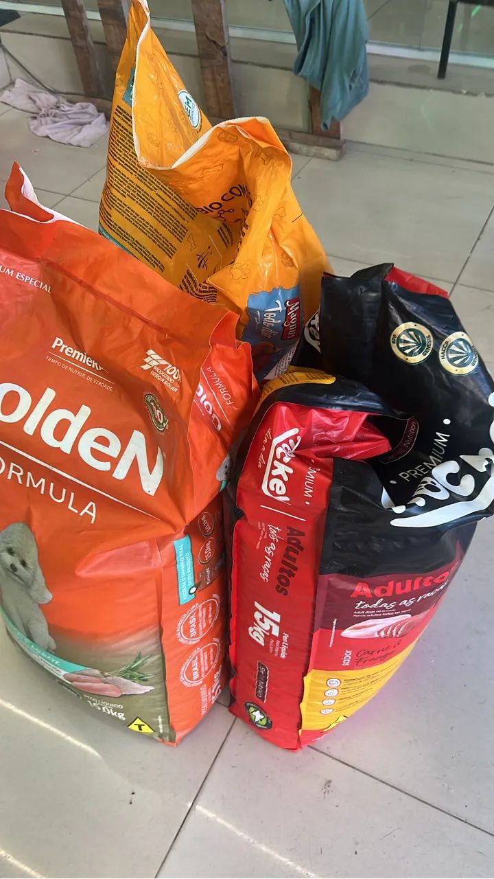 Ração gato e cachorro