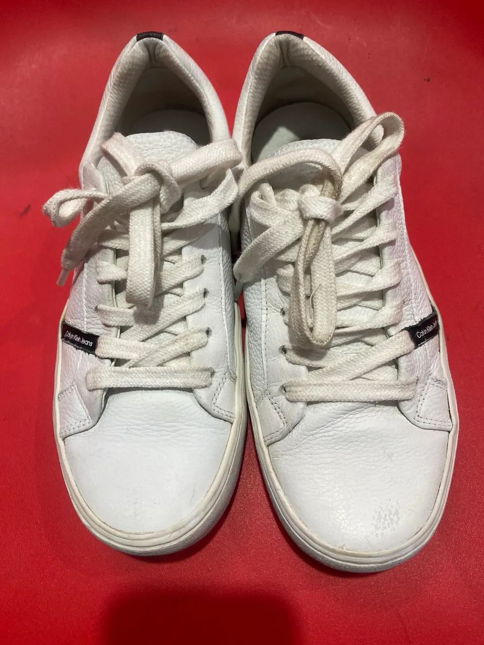 Tênis Calvin Klein Branco nr 36 - Foto 3
