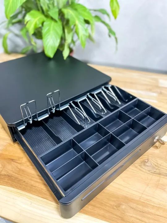 Gaveta de Dinheiro Nova de Metal com Chave Automática  - Foto 2