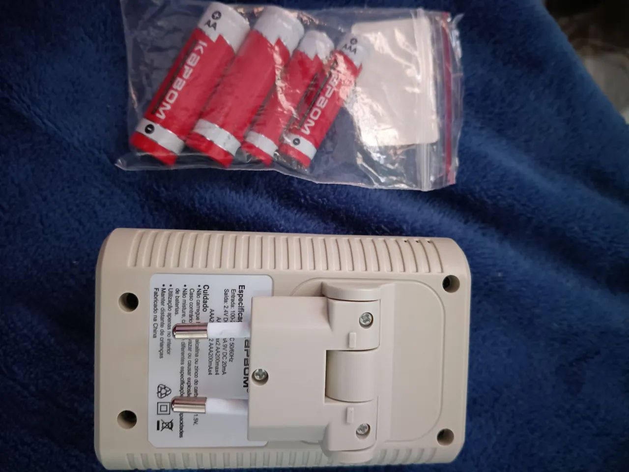 Kit bateria e pilha recarregável Kapbom | 2 Pilhas AA | 2 Pilhas AAA - Foto 2