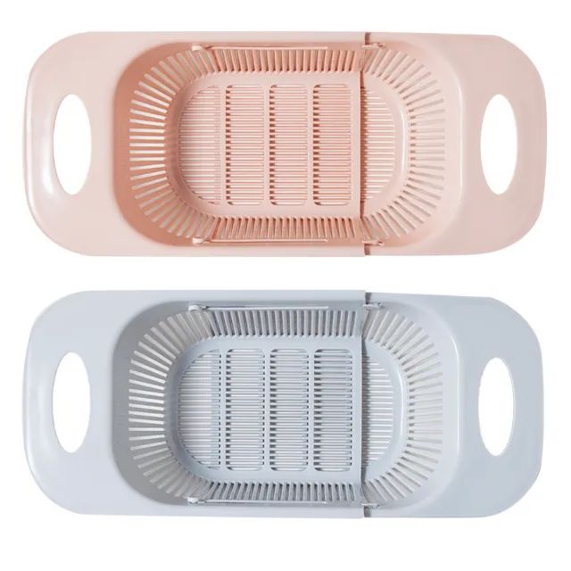 _Escorredor de Pia Ajustável Retrátil com Alça - Praticidade e Organização_ - Foto 3