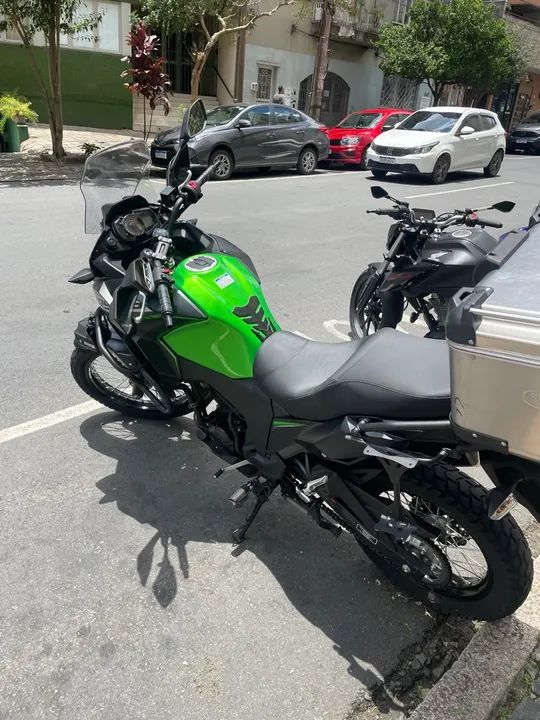 Kawasaki Versys-x 300 tourer! Estado impecável e com baú  - Foto 7