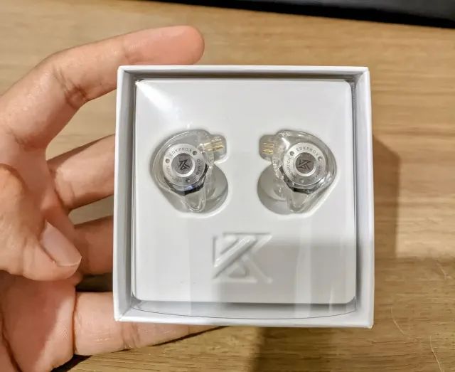 FONE KZ EDX PRO LACRADO DISPONÍVEL NAS 3 CORES (CYANO, TRANPARENTE, PRETO) - Foto 3