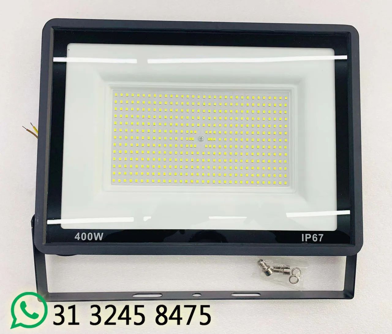 Refletor LED 400W IP67 Iluminação Externa