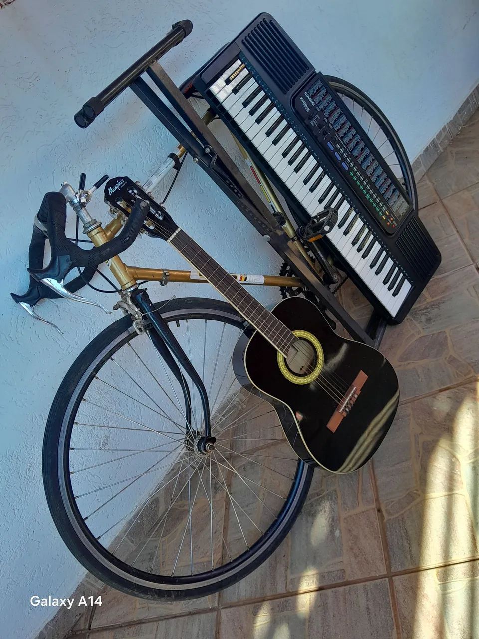 Violão teclado casio bicicleta ? antiga deisinha  - Foto 5