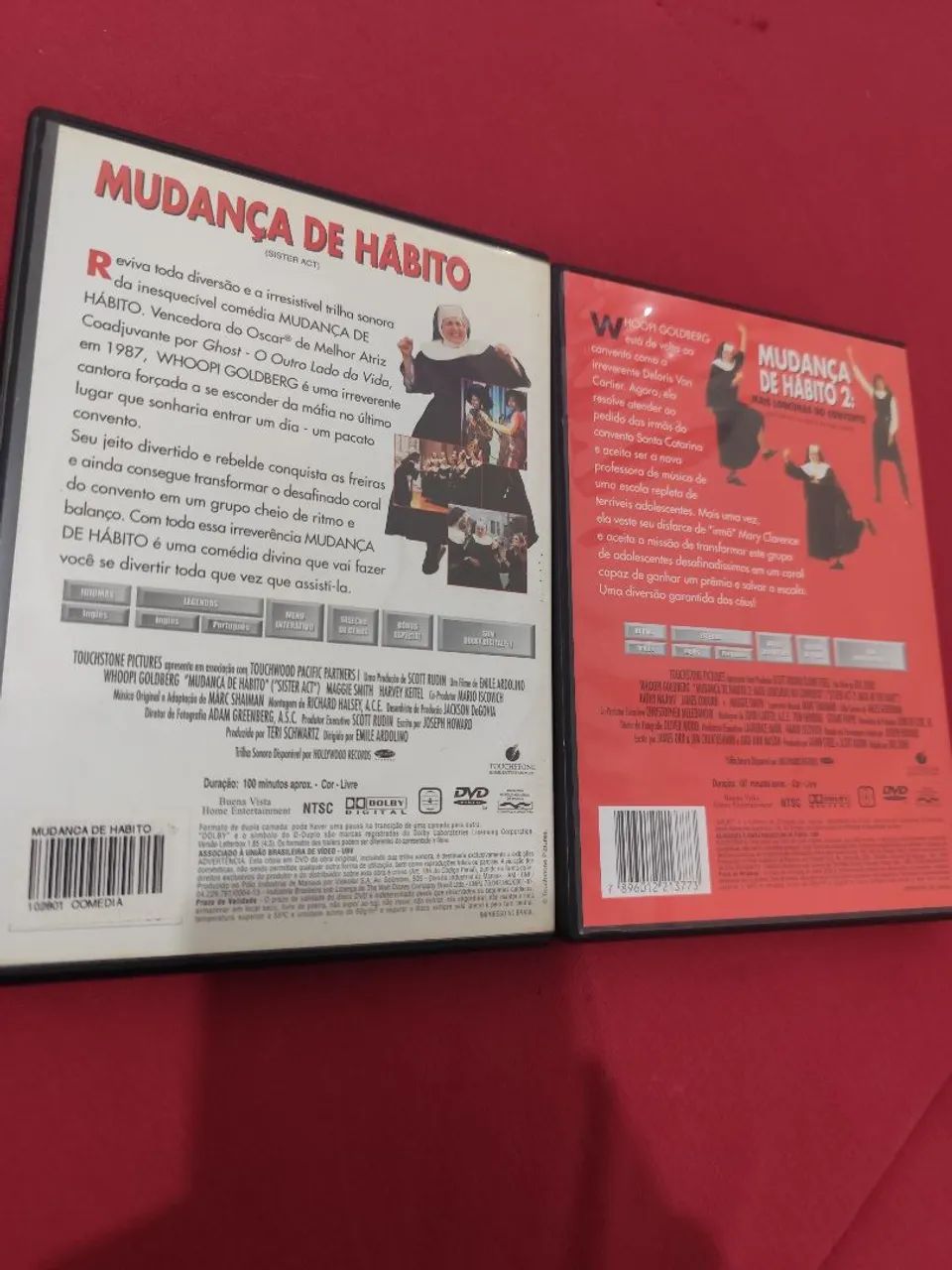 DVDs Mudança de Hábito 1 e 2 - Whoopi Goldberg - Foto 2